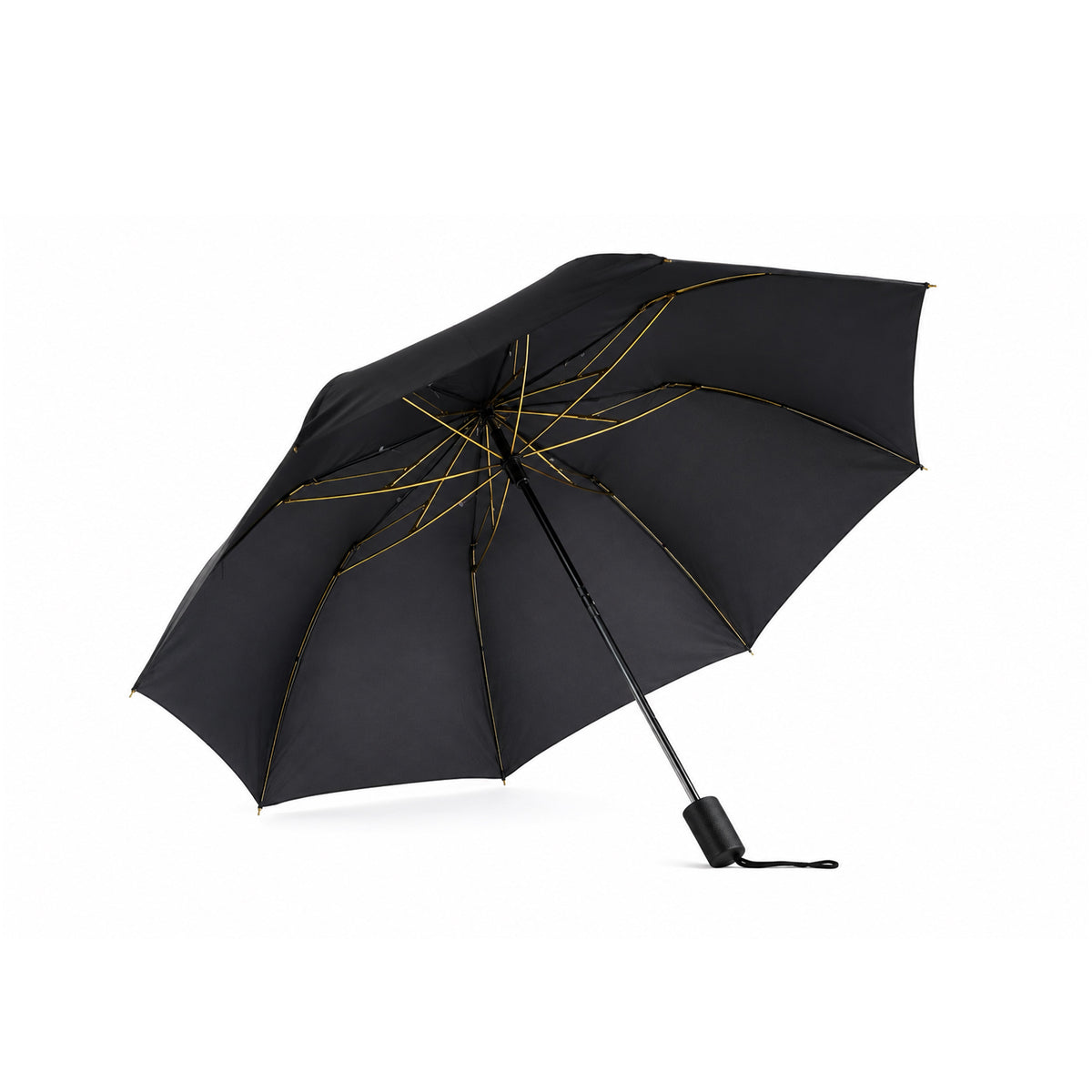 Regular Black Umbrella - 2 Fold-1045