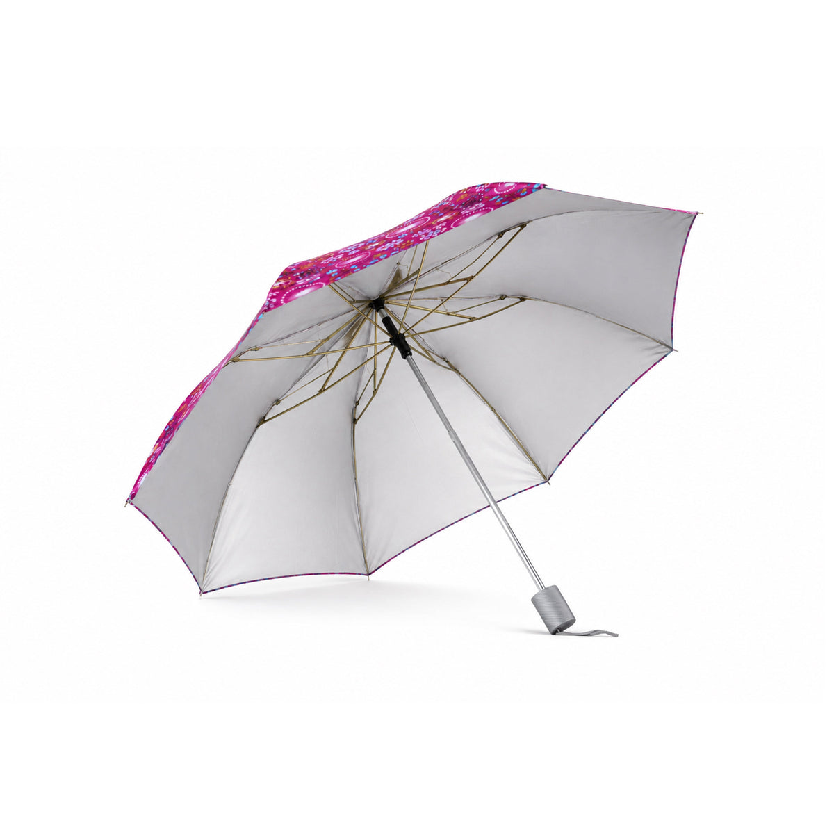 Sunblock Printed Umbrella - 2 Fold-1046