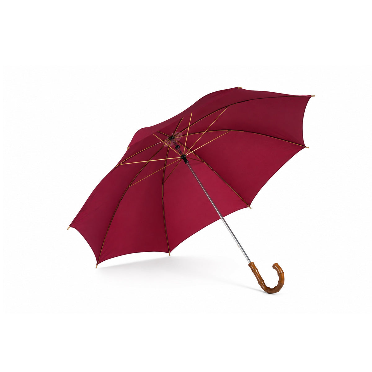 Maroon Curve Handle – Ritual Umbrella -2502