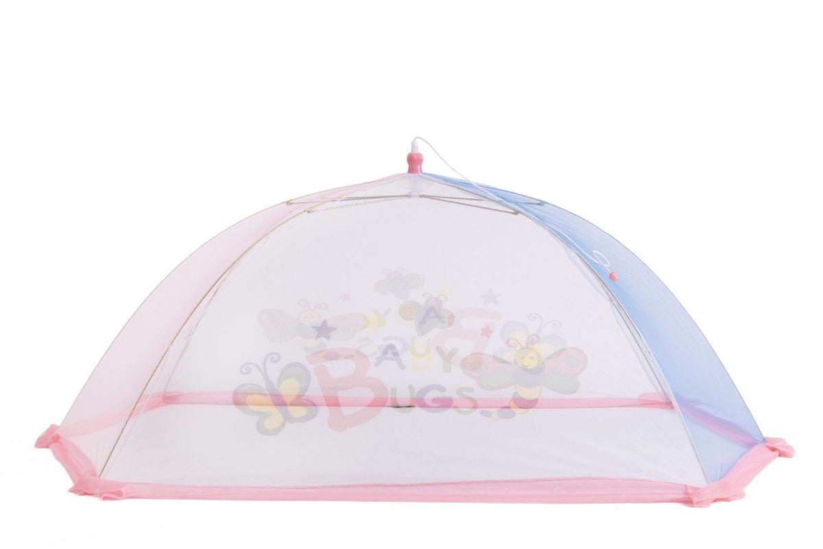 Newborn Printed Baby Net - pink image
