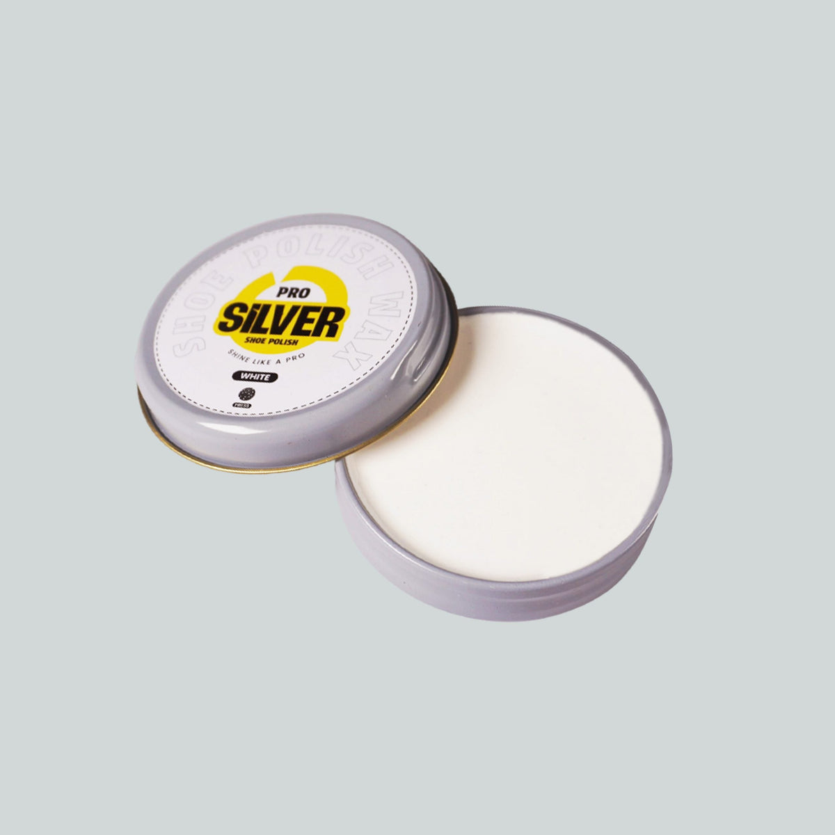 Pro Silver Shoe Polish Wax - White (36g) image 1