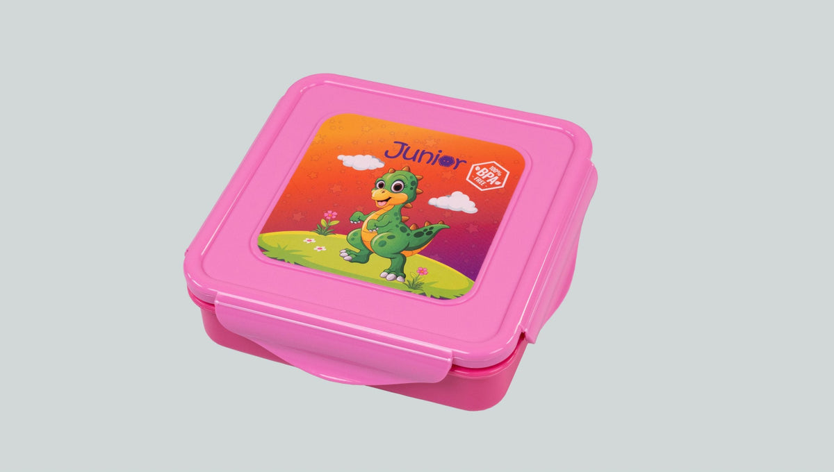 500ml Lunch Box-J7010 - Pink image