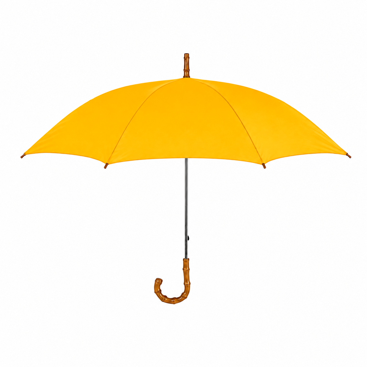 Yellow Curve Handle - Ritual Umbrella -2504