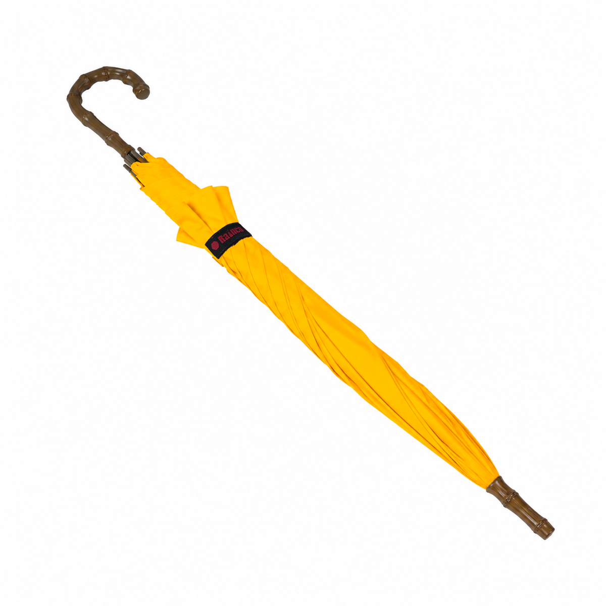 Yellow Curve Handle - Ritual Umbrella -2504