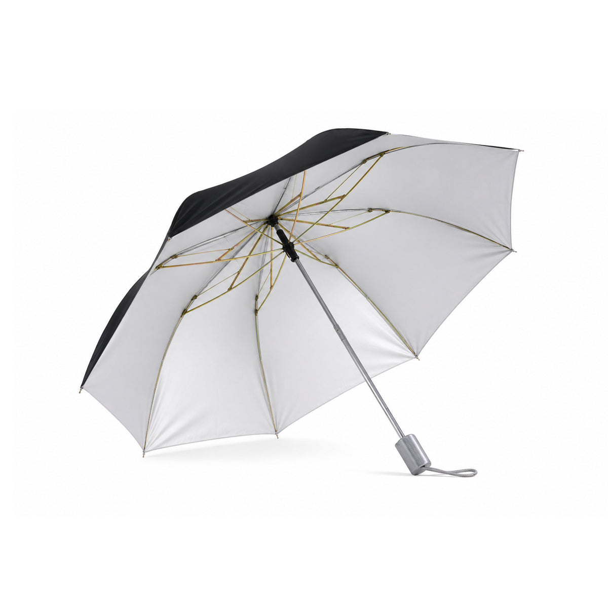 Sunblock Range Ladies Black Umbrella - 2 Fold-1146