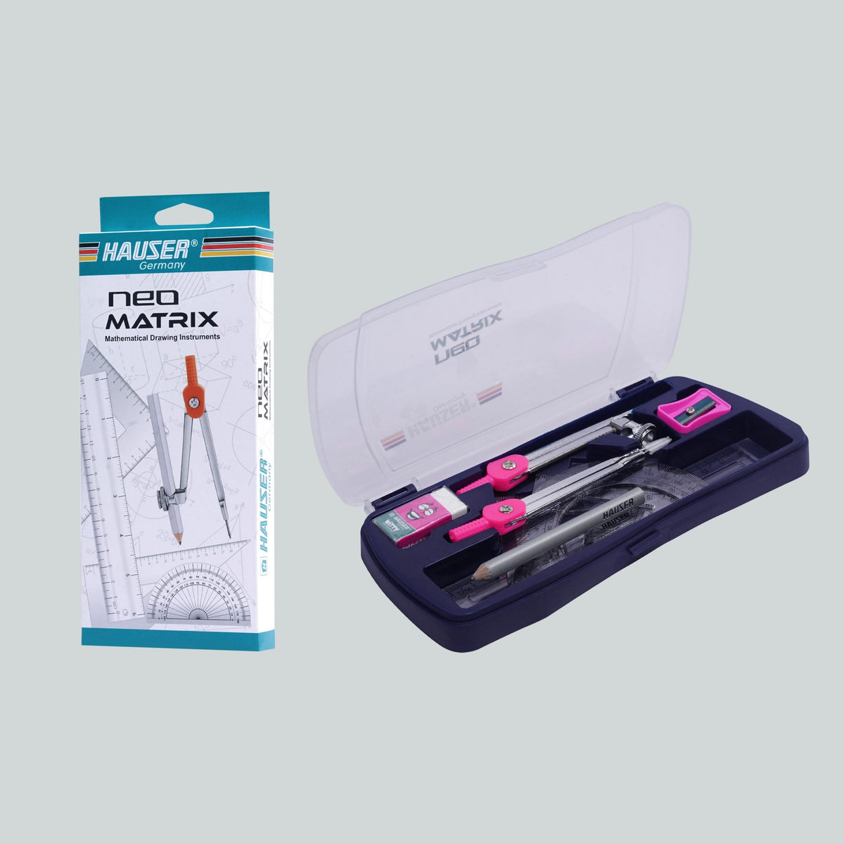 Hauser Neo Matrix Plastic Mathematical Set image 0
