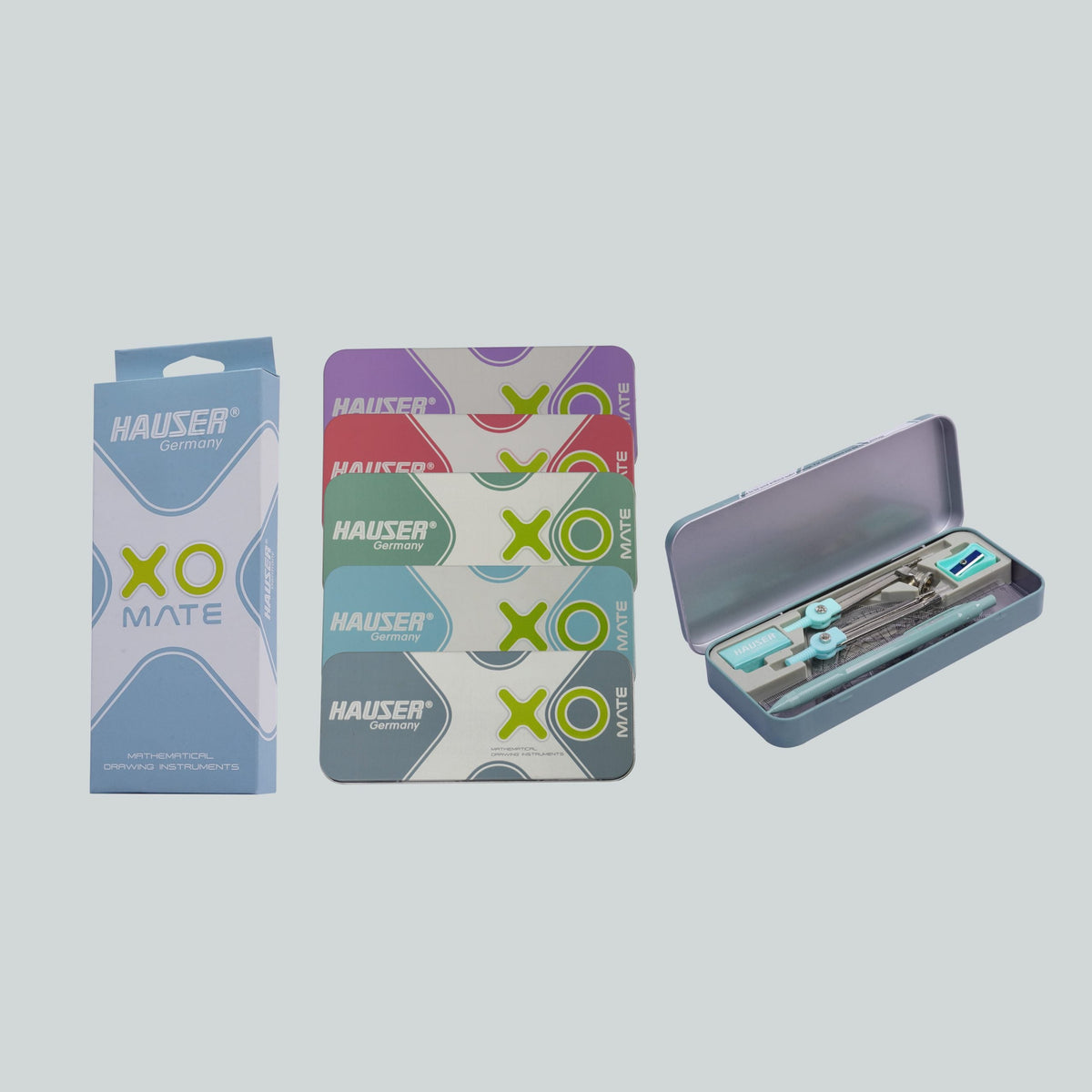 Hauser XO Mate Metal Mathematical Set image 0