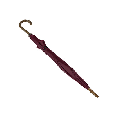 Maroon Curve Handle – Ritual Umbrella -2502