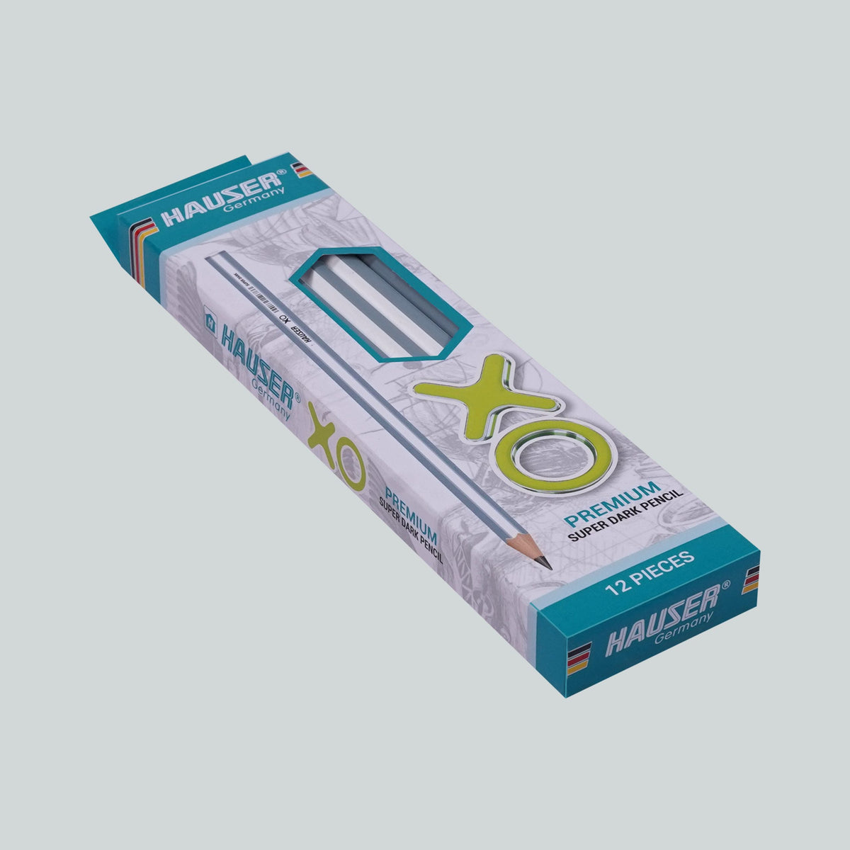 Hauser Graphite pencils 12 Pcs image 0
