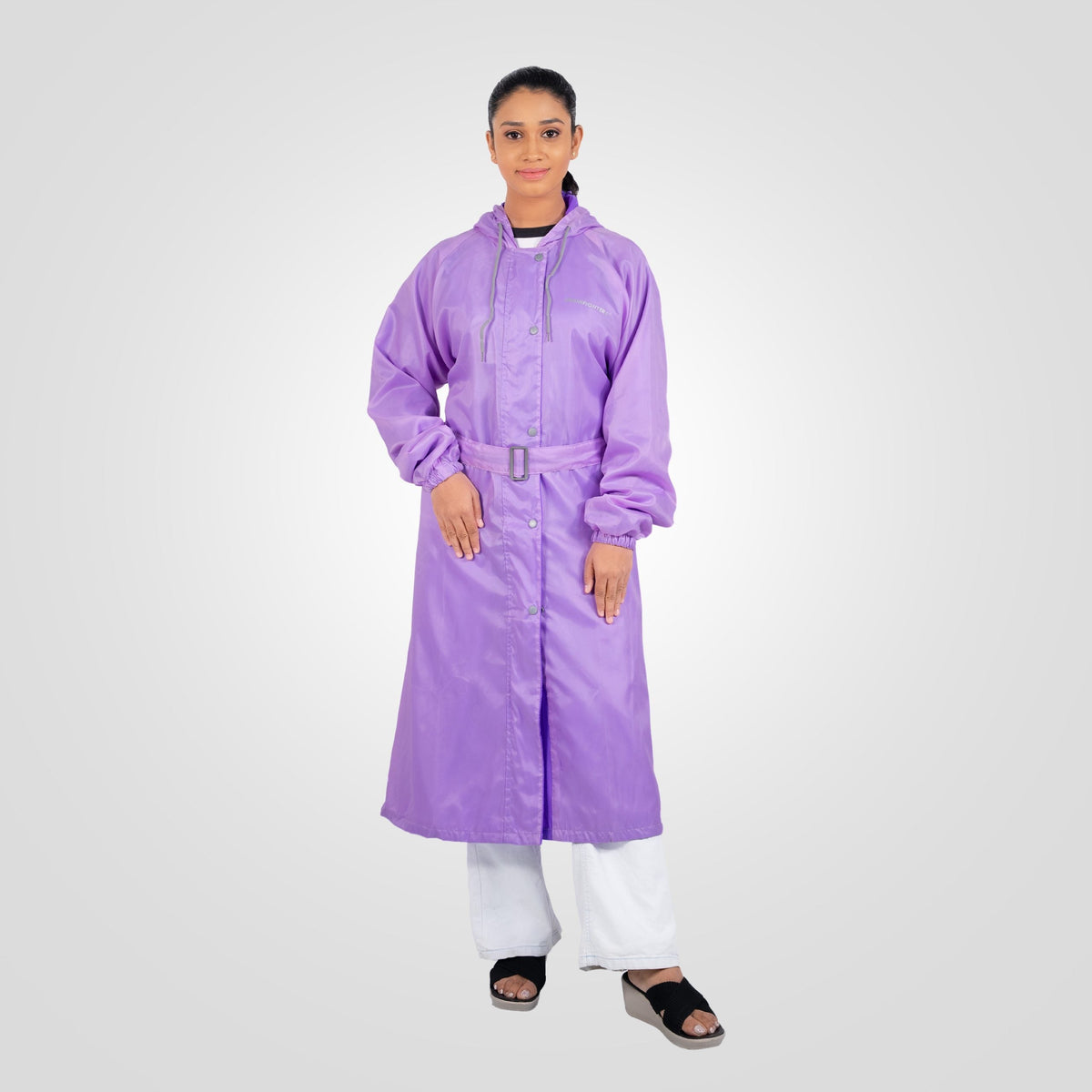 Ladies Raincoat (RKL-05) - M, Purple image