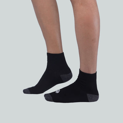 Office Half Socks - Design Black image 5