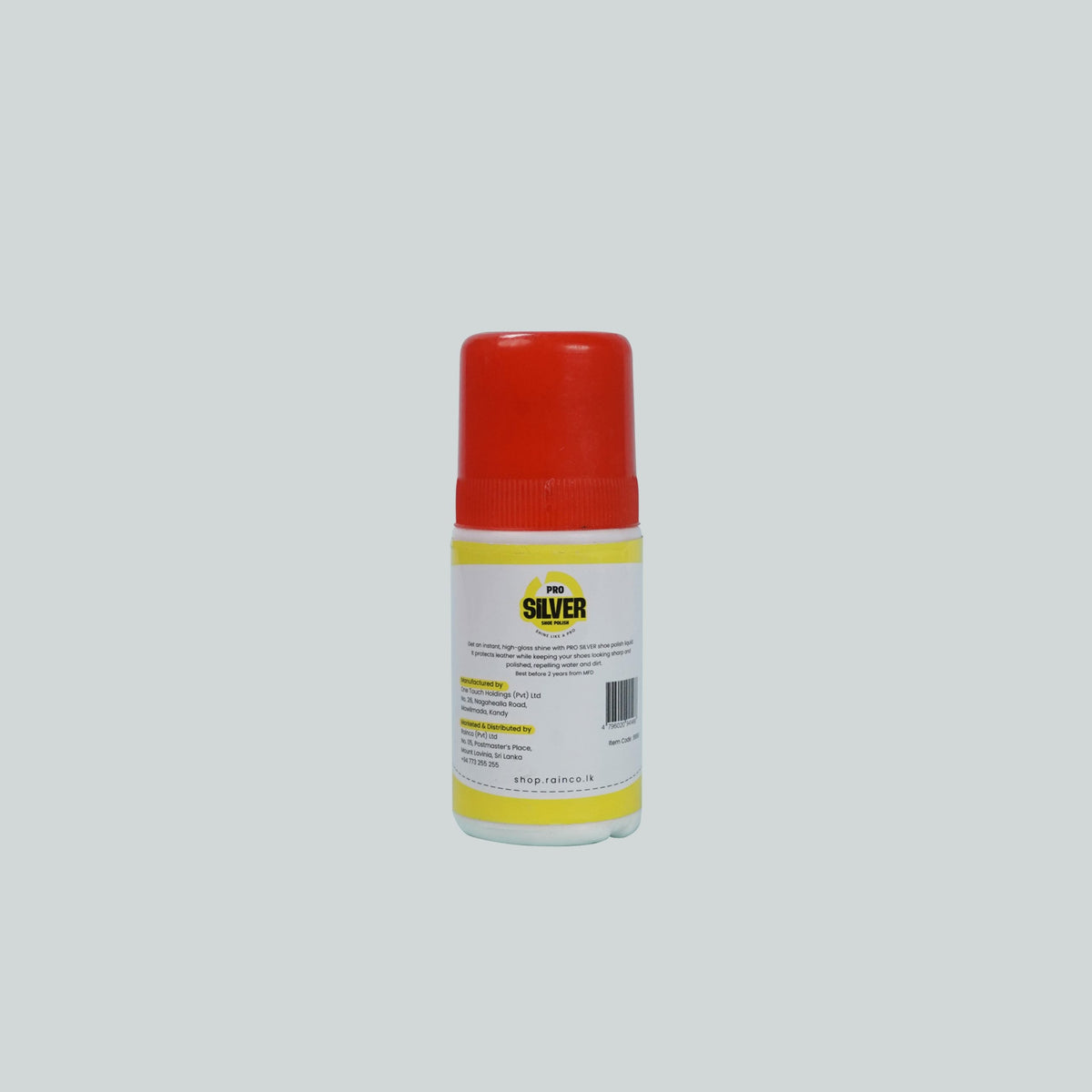 Pro Silver Shoe Polish Liquid - White (40ml) image 0