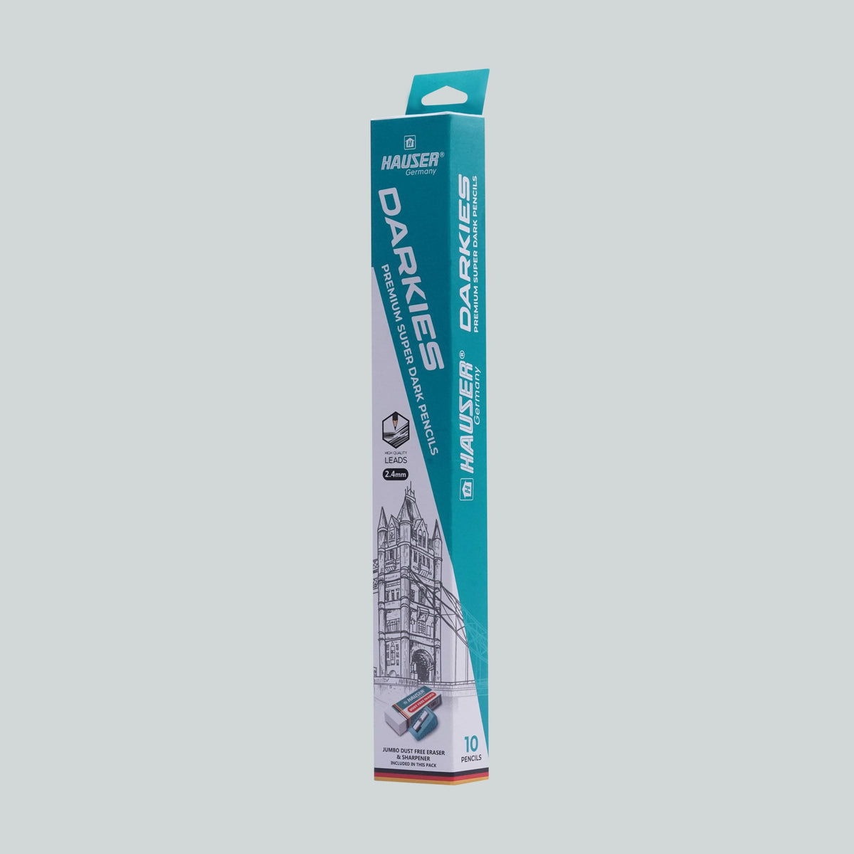 Hauser Darkies - Graphite pencils 10 Pcs image 1