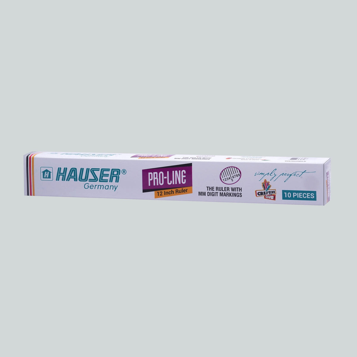 Hauser 12 Inch Ruler - 10 Pcs image 0