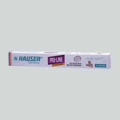 Hauser 12 Inch Ruler - 10 Pcs image 0