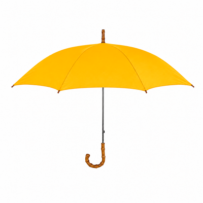 Yellow Curve Handle - Ritual Umbrella -2504
