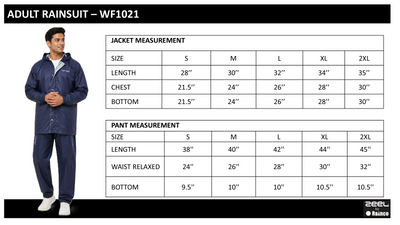 ZEEL GENTS RAIN SUIT (WF1021)