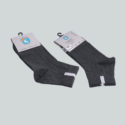 Office Half Socks - Design Grey image 3