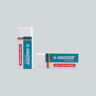 Hauser Large White Erasers 20 Pcs image 1