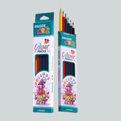 Hauser Color Pencils 6 Pcs image 0