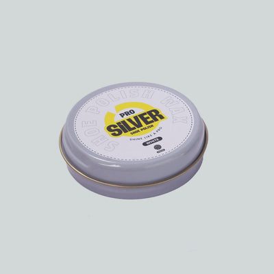 Pro Silver Shoe Polish Wax - White (36g) image 0