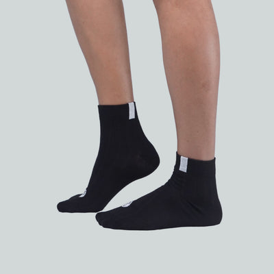 Office Half Socks - Design Black image 3