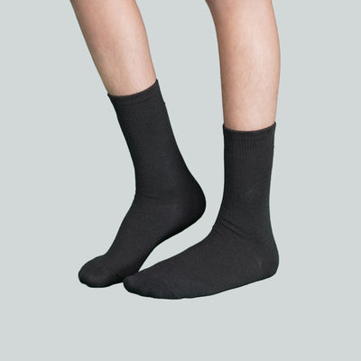 School Socks Black