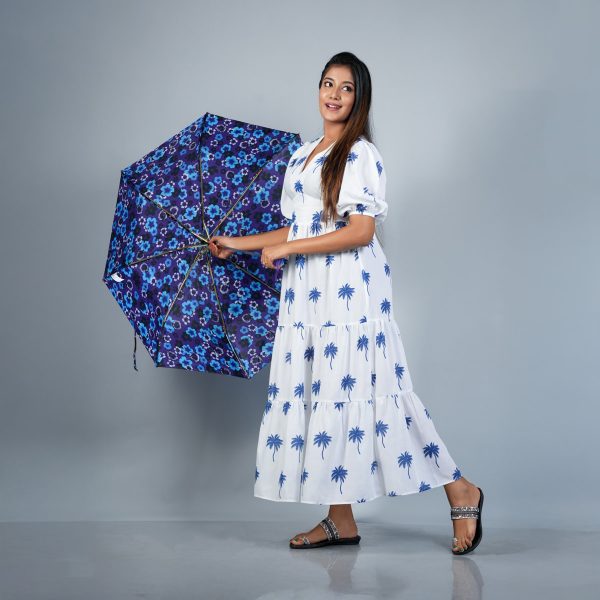 Regular Printed - Bellflower Collection - 3 Fold umbrella